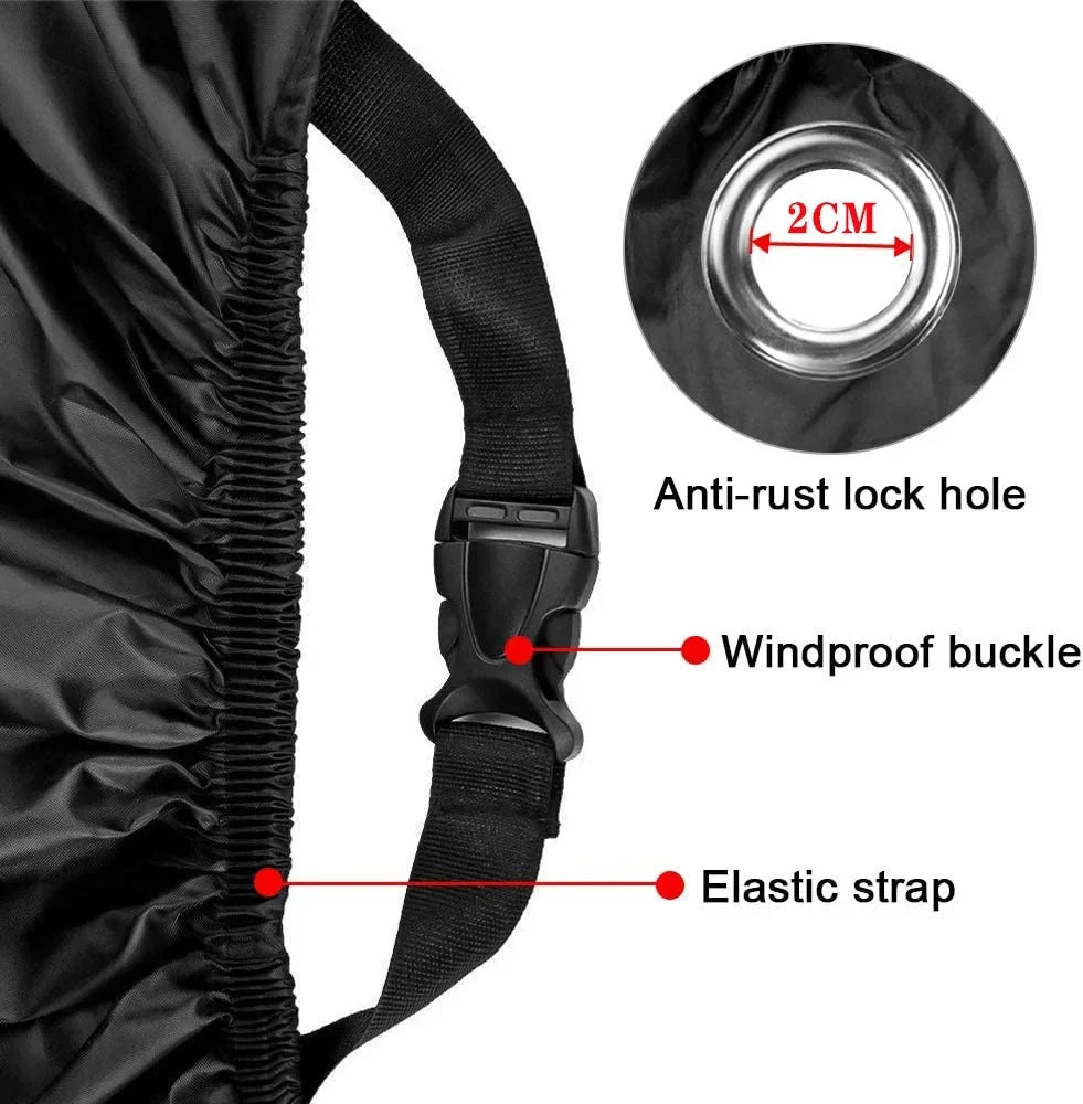 190T Motorcycle Cover Waterproof Outdoor Protection